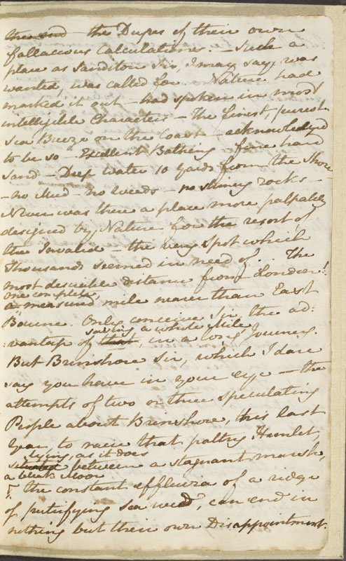 Image for page: b1-13 of manuscript: sanditon