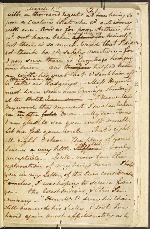 Image for page: b3-1 of manuscript: sanditon