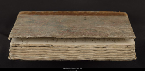 Image for page: Fore_edge of manuscript: blvolfirst