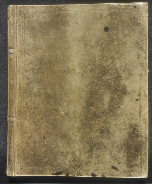 Image for page: Front_(left)_board of manuscript: blvolsecond