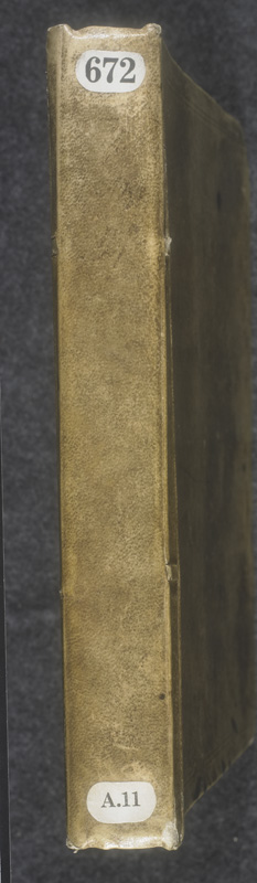 Image for page: Spine of manuscript: blvolsecond